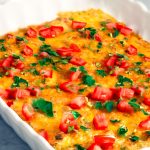 Pav Bhaji Queso Dip - Cheesy Indian Baked Dip with Pav Bhaji Masala